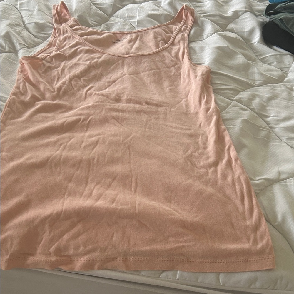 LOFT Light Pink Tank Top